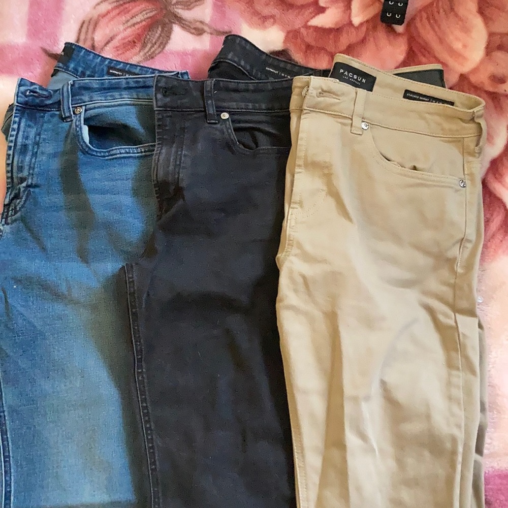 BUNDLE --Men's PACSUN skinny jeans